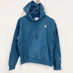 Champion　チャンピオン　リバースウィーブ　スウェットパーカー/フーディー　青　ブルー　Mサイズ　古着