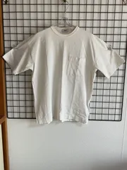 メンズTシャツ白　L 胸ポケット