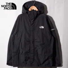 ノースフェイス THE NORTH FACE ナイロンジャケット M ブラック ロゴ刺繍 ストリート テック  マウンテンパーカー 古着 A654