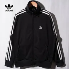 アディダス オリジナルス adidas ORIGINALS ファイヤーバード トラックジャケット M ブラック ロゴ刺繍 Firebird ジャージ スポーツウェア Y2K ストリート スポーツミックス 古着 A767