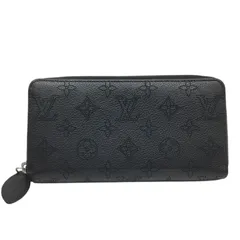 LOUIS　VUITTON【ルイヴィトン】ジッピーウォレット　M61867　ラウンドファスナー長財布　モノグラム　マヒナ　ブラック【中古品/USED-AB】質屋　かんてい局那覇店　ｎ3101558927300445