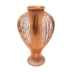 ★【花瓶】　花入　銅製　工芸品