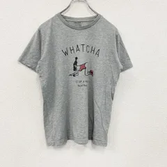 niko and　ニコアンド　半袖プリントTシャツ　灰色　グレー　Mサイズ　古着