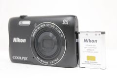 美品・返品保証】 ニコン Nikon COOLPIX S3700 ブラック - メルカリ