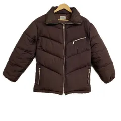 Calvin Klein Jeans(カルバンクラインジーンズ) ダウンコート サイズM レディース - ダークブラウン 長袖/ジップアップ/冬