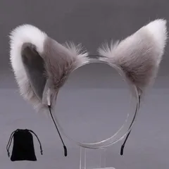 カチューシャ きつめ耳 ヘアアクセサリー