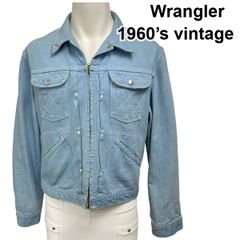 Wrangler 60s USA製 縦ベル 24MJZ デニムジャケット - メルカリ