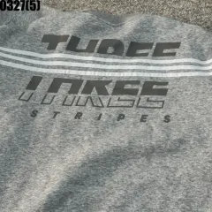 アディダス 3本線 スウェット グレー m 0327