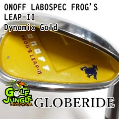 【中古】ウェッジ グローブライド(ダイワ) ONOFF LABOSPEC FROG'S LEAP-II Dynamic Gold S200 58 ウエッジ スチールシャフト おすすめ メンズ 右[1362]のサムネイル