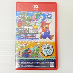 □ニンテンドースイッチ2ソフト スーパーマリオブラザーズ ワンダー Nintendo Switch 2 Edition + みんなでリンリンパーク 未開封品 smssw2095630