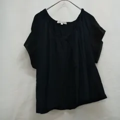 M1-02875 【Women】 ANY FAM エニィファム 袖レースボレロ (XL相当)/黒