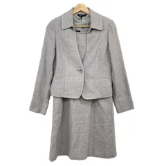 LAURAASHLEY(ローラアシュレイ) ワンピーススーツ レディース ライトグレー ツイード/ラメ