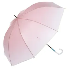 【新品】 Wpc. 雨傘 [ビニール傘] コスメティックアンブレラ ピンク 長傘 61cm ジャンプ傘 大きい 長く使える グラデーション パステル 映え フォトジェニック 丈夫 おしゃれ 可愛い 女性 レディース PT-WN01-001 1