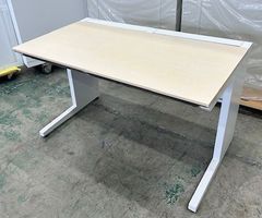 キタジマ スチールラック 作業台 150×60cm ベージュ リノリューム天板