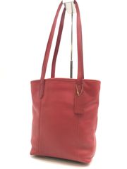 美品】 COACH コーチ レッド トートバッグ ＃862-4 - メルカリ