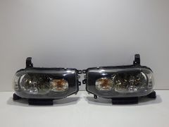 三菱 デリカ D5 イカリング 左右 ヘッドライト - メルカリ