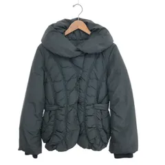 ARMANI COLLEZIONI アルマーニ コレッツォーニ シャーリングダウンジャケット サイズ:42 ショート/リボン    ブラック レディース / 240001195885のサムネイル