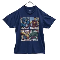 マーベル アベンジャーズ Tシャツ L ハルク ソー アイアンマン【3064】