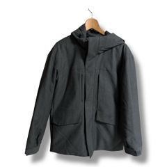 美品 タケオキクチ ツイード インナーダウン フード着脱可 コート 4way