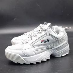FILA ディスラプター2 オールホワイト スニーカー 24センチ