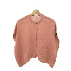 BRUNELLO CUCINELLI ブルネロクチネリ 半袖ニットカーディガン サイズ:S スパンコール   リネン×シルク混 ピンク レディース / 241011013118のサムネイル