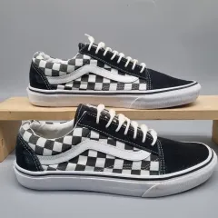 VANS オールドスクール チェッカーボード メンズスニーカー 270