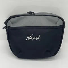BN8444●NANGA ナンガ　ボディバッグ ショルダーバッグ　サコッシュ　黒のサムネイル