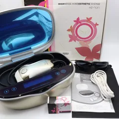 【ジャンク】ケノン 脱毛器 ピンク カートリッジ 付属品付き ほぼ未使用》 ケノン ver 7.1 カートリッジ2つ付き エムテック KE-NON