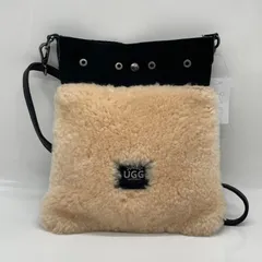 BN8416●UGG アグ スエードファー ショルダーバッグ 肩掛け 斜め掛け スナップ開閉のサムネイル