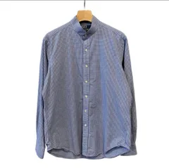 Polo Ralph Lauren ポロラルフローレン　バンドカラーシャツ 長袖チェックシャツ