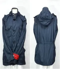 トミーヒルフィガー / 4シーズン ウィンドジャケット / フード脱着 / 防風袖デザイン / タグM / 100