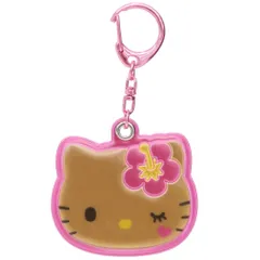 【メール便】ハローキティ キーリング リフレクターキーホルダー 日焼け サンリオ プレゼント キャラクター グッズ 