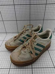◇ Θ アディダス adidas ガゼル GAZELLE スエード スニーカー グリーン系 メンズ E  【1602190000595】