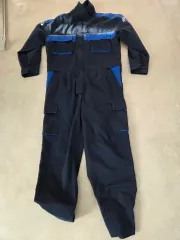 ネイビー/ブルー 作業着 オールインワン 95程度