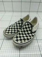 ◇ Θ バンズ Vans スリッポン チェッカーボード US4.5 22.5cm メンズ E  【1603090017393】