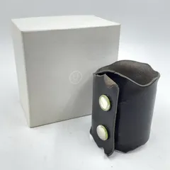 【中古】UNDERCOVER 04ss Languid期 歪みレザーバングル ブラック E641-LM アンダーカバー[24][240024488927]のサムネイル