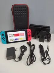 【良品】Nintendo Switch HAC-001(-01)/2021年製/バッテリー強化版/ケースつき！