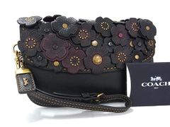 希少 COACH 1941ブラック ティーローズ サドルバッグ ショルダーバッグ 希少 COACH 1941ブラック ティーローズ サドルバッグ ショルダーバッグ