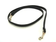 ■美品■ COACH コーチ レザー バッグ用 チェーン ショルダーストラップ 肩掛け 斜め掛け レディース ブラック系 BT4038