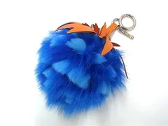 □新品同様□ FENDI フェンディ ポンポンチャーム パイナップル ファー