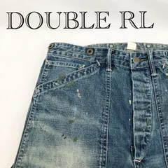 DOUBLE RL ダブル アール エル  ペインターワークパンツ 41381 デニム 30 ブルー Ralph Lauren ヴィンテージ メンズ ファッション _219023のサムネイル