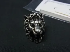 ■新品■未使用■ GUCCI グッチ 402763 ライオンヘッド SV925 リング 指輪 アクセサリー 表記サイズ13 (約12号) シルバー系 BN9496