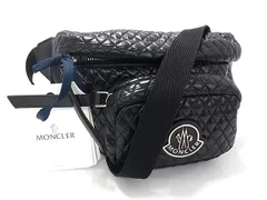 ■新品■未使用■ MONCLER モンクレール FELICIE ナイロン ウエストポーチ ウエストバッグ ボディバッグ ブラック系 BS4754のサムネイル