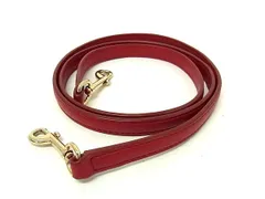 ■美品■ COACH コーチ レザー バッグ用 ショルダーストラップ ショルダーベルト 斜め掛け レディース レッド系 GB4192