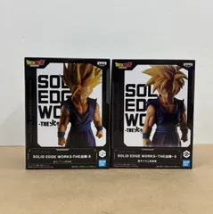 ドラゴンボールZ SOLID EDGE WORKS -THE出陣 5- 超サイヤ人、超サイヤ人2 孫悟飯 フィギュア 全2種 セット 未開封【WS1386-003】