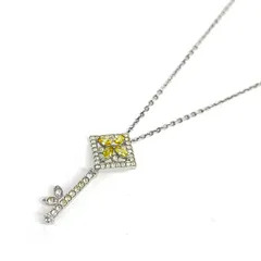 SWAROVSKI スワロフスキー ネックレス  鍵モチーフ ラインストーン    シルバーカラー レディース / 240001197760