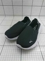 ◇ Θ プーマ PUMA 365273-09 ソフトフォーム スリッポン スニーカー ブラック系 レディース 24cm E  【1603090031528】