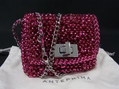 ANTEPRIMA ワイヤーバッグ ショルダーバッグ ルケット ピンク - メルカリ