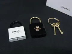 ■新品■未使用■ CHANEL シャネル ココマーク LA COLLECTION ラ コレクション カデナ  南京錠 ブラック系×ホワイト系 BR2707