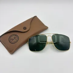 希少 USA製 B&L Ray-Ban キャラバン 62mm G-15 ゴールド ボシュロム ヴィンテージ レイバン 質屋・リサイクルマート宇部店